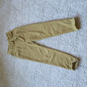 Wild fable, size 00, mustard yellow corduroy high-waisted pants.